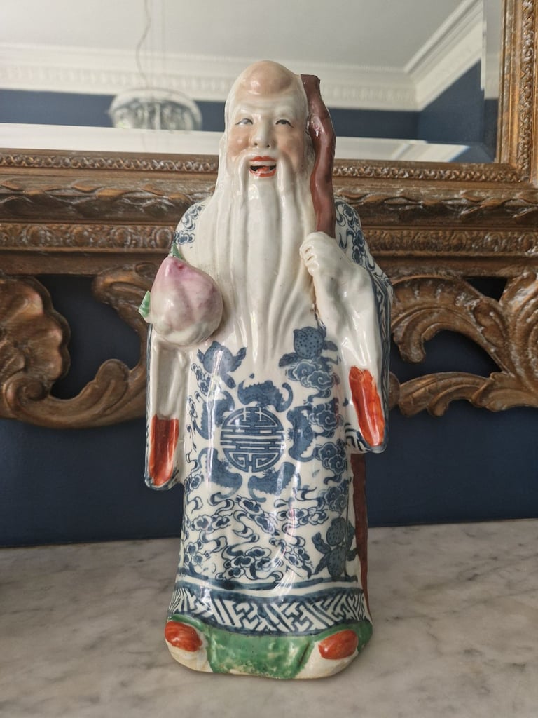 Antique Chinese Porcelain Figures 