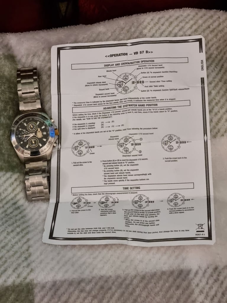 Very rare man's commando marines wach 