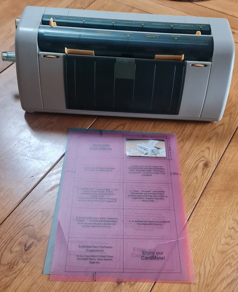 image for Card Mate. Cuts a4 into business card size