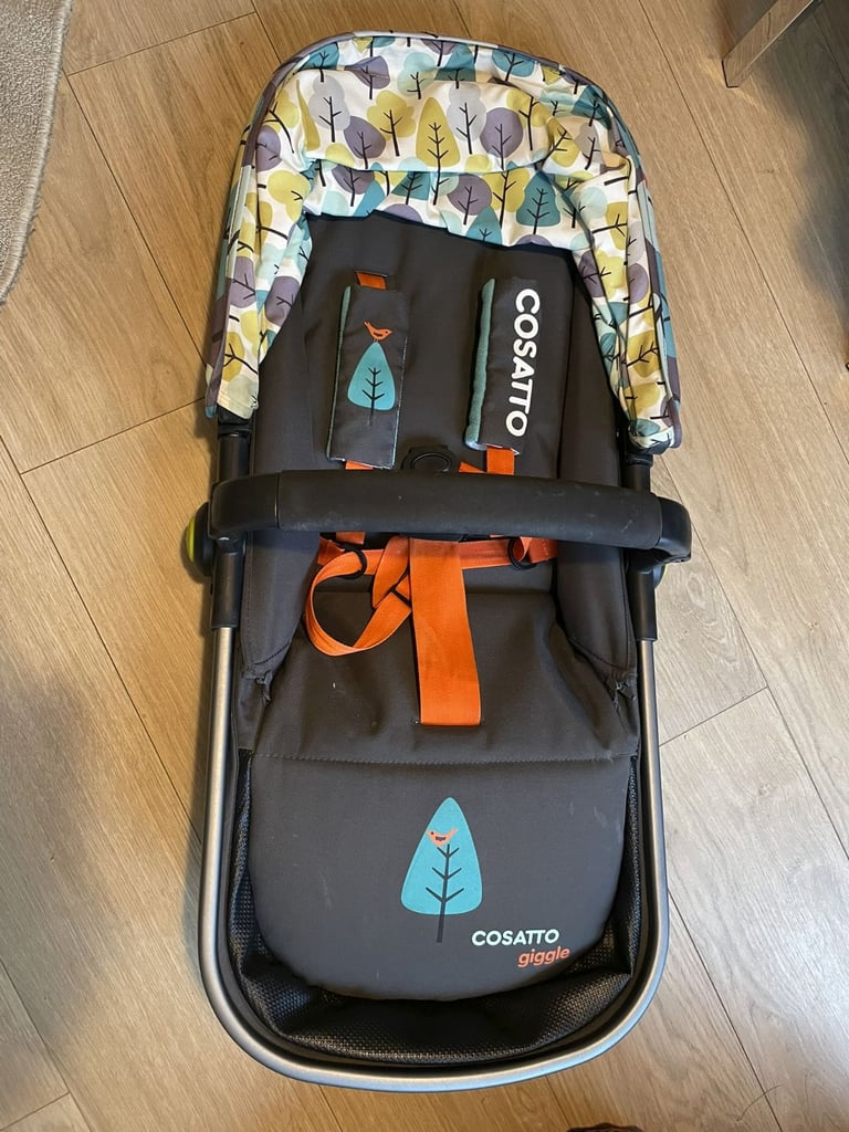 Secondhand Cosatto travel system (pram, buggy and carseat)