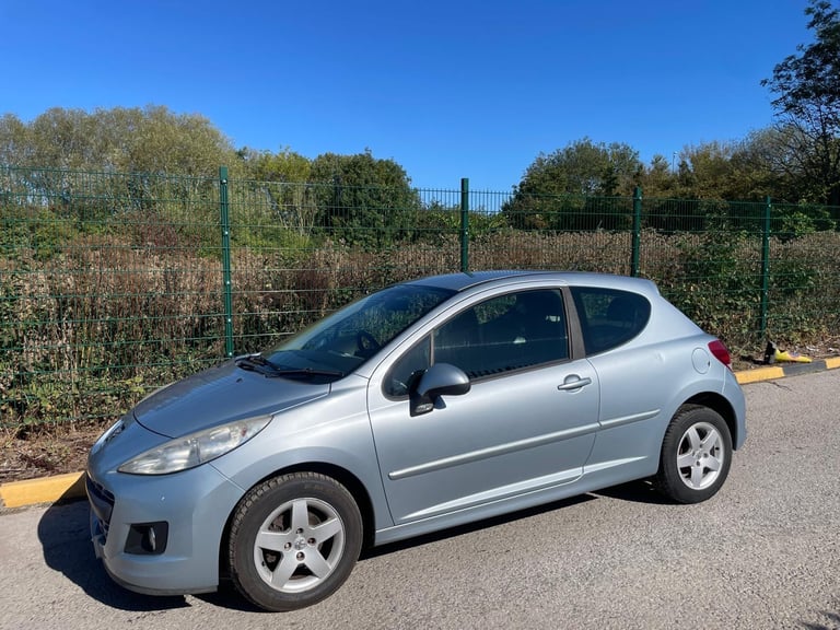PEUGEOT 207 1.4 ENVY 11 REG BLUE 3 DOOR MOT JANUARY 6TH 2026 LOW INSURANCE 45+MPG