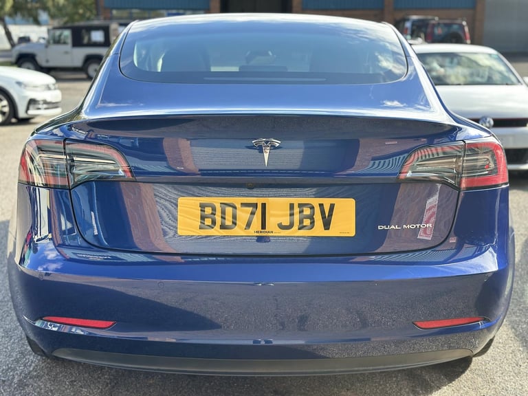 2021 Tesla Model 3 (Dual Motor) Long Range Saloon 4dr Electric Auto 4WDE (346 ps) Saloon Electric...