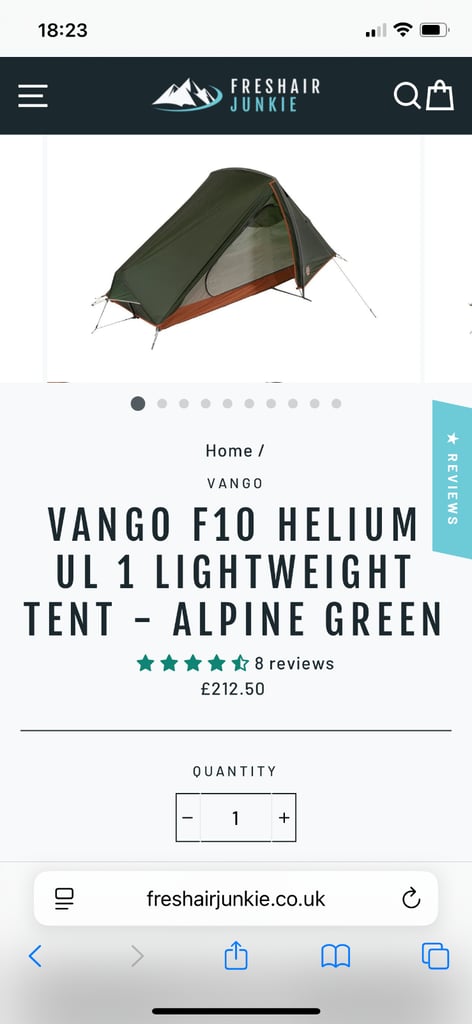 image for Kayaking or cycling camping kit