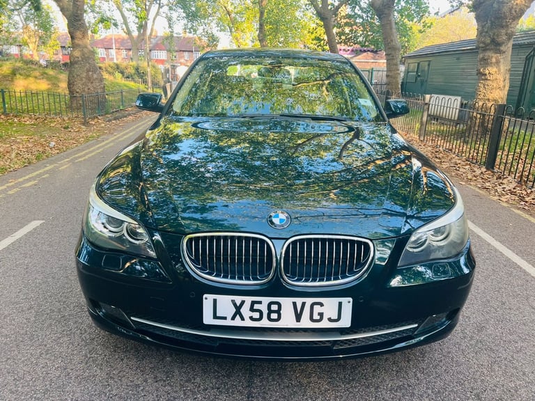 BMW 5 SERIES AUTOMATIC 2.5 PETROL YEAR 2009, VERY LOW MILEAGE 35000, 1 YEAR MOT, MINT CONDITION