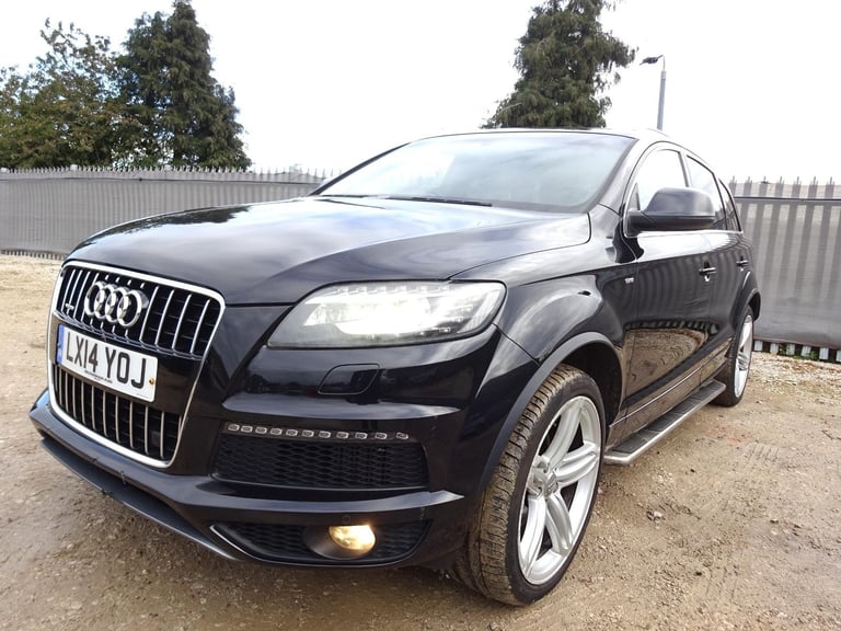 2014 14 REG AUDI Q7 S LINE + TDI QUATTRO AUTO DAMAGED REPAIRABLE SALVAGE