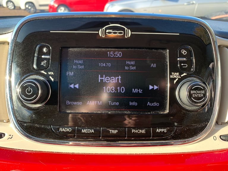 2016 Fiat 500 1.2 Lounge 3dr HATCHBACK Petrol Manual