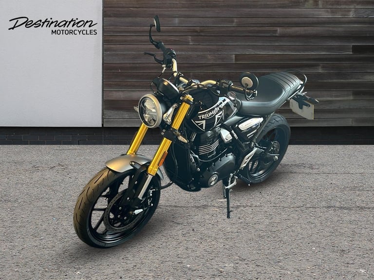 2025 Triumph Speed 400 STANDARD COLOUR Petrol black 6 Speed