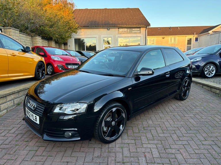  Audi A3 2.0 TFSI Black Edition S Tronic quattro Euro 5 3dr Petrol Automatic