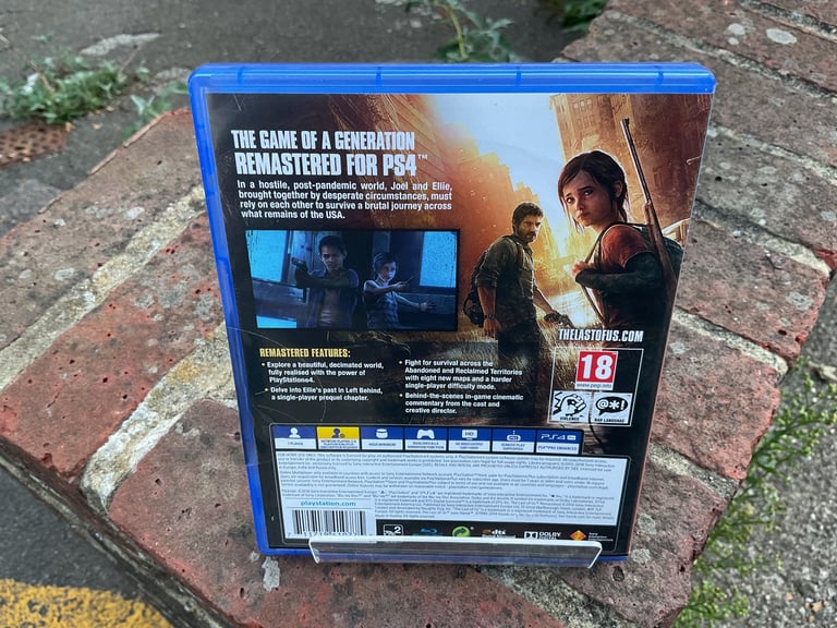PS4 THE LAST OF US PART II & PS4 THE LAST OF US REMASTERED - NEW | SEALED
