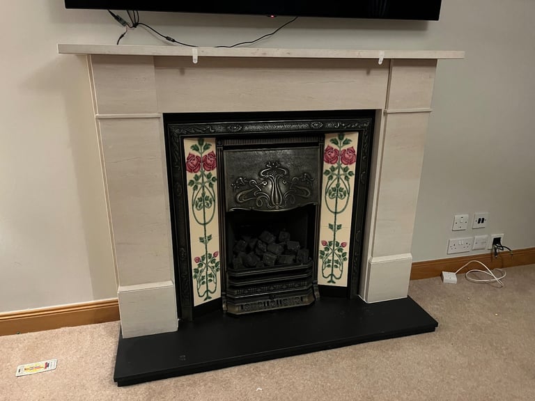 Fire place, surround. (Fire now sold, ad is for the fireplace only)