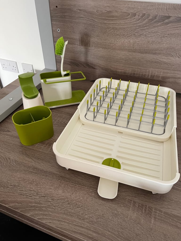 Expandable Dish Drainer+Soap dispenser+Organiser