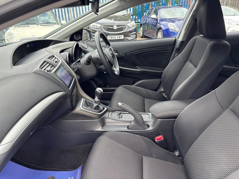 2016 Honda Civic 1.4 i-VTEC SE Plus (Navi) Euro 6 (s/s) 5dr HATCHBACK Petrol Manual