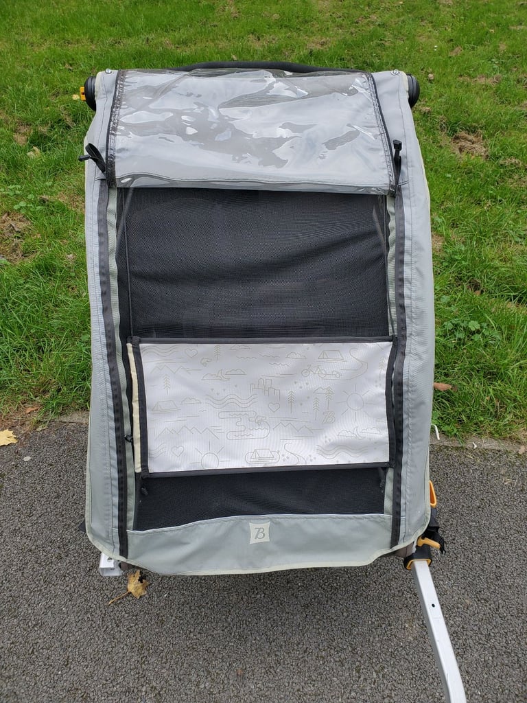 Burley D'Lite X double bike trailer