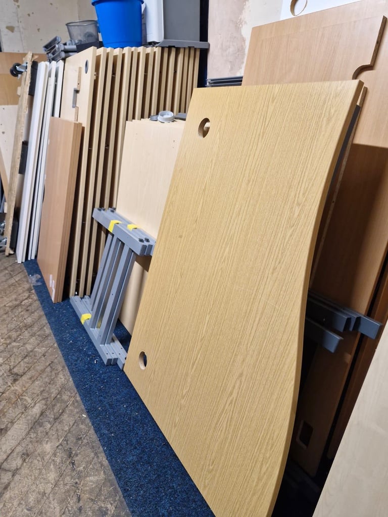 Available desk,tables,tambour cupboards,cabinets for sale 