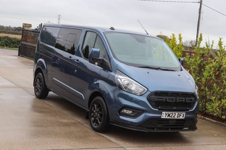 2022 Ford Transit Custom 2.0 320 EcoBlue Limited Crew Van Double Cab 5dr Diesel Manual L2 H1 Euro...