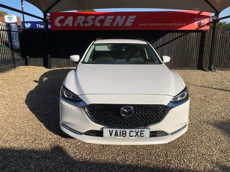 2018 Mazda Mazda6 2.2 SKYACTIV-D Sport Nav+ Tourer Euro 6 (s/s) 5dr ESTATE Diesel Manual