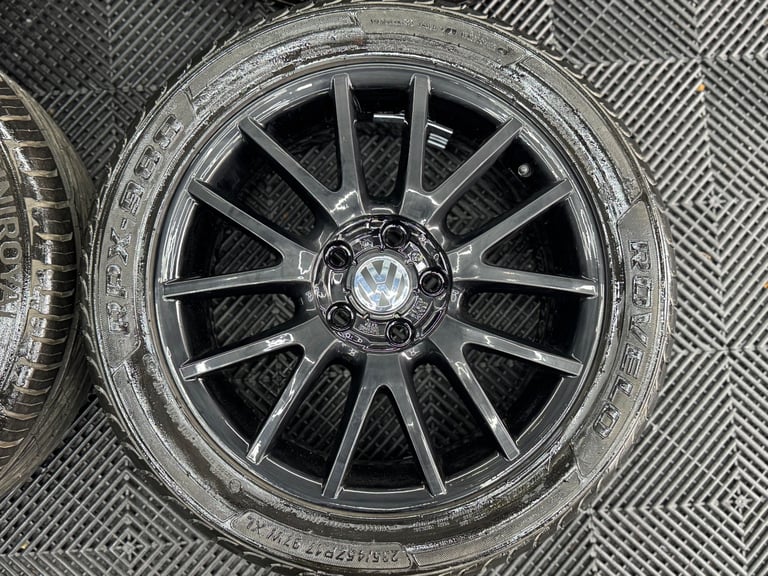 17” inch genuine Vw gt alloys wheels 5x112 golf caddy touran Passat cc Px