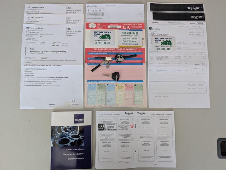 2016 TRIUMPH THRUXTON