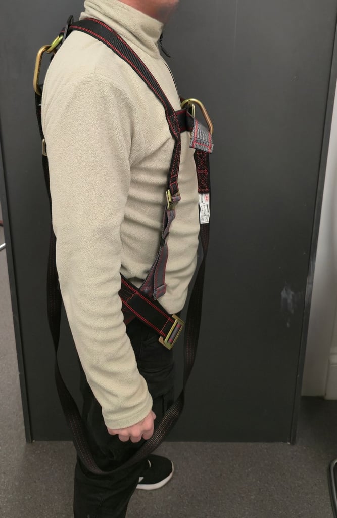 JSP FAR0201E Full Body Safety Harness + Rucksack (Worn Once)