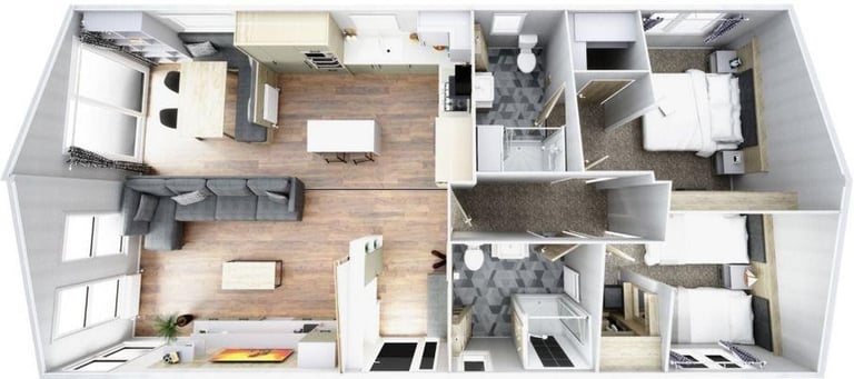 2026 Willerby Mapleton 40 x 20 2bed in Hastings  - Lodge / Caravan 