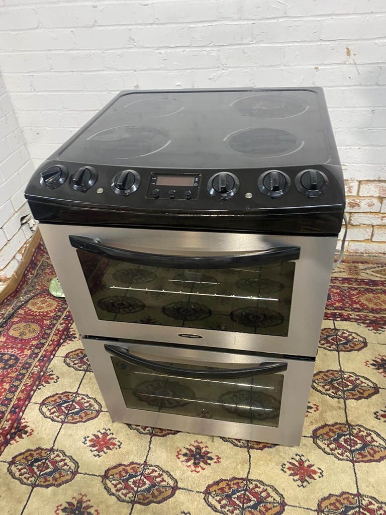 Stainless 60CM Electric Ceramic Cooker With Dual Oven/Grill  Price