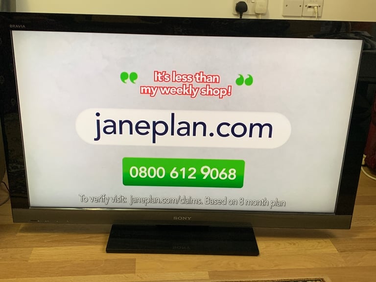 Sony Bravia TV 40 inch with base stand + original  remote 