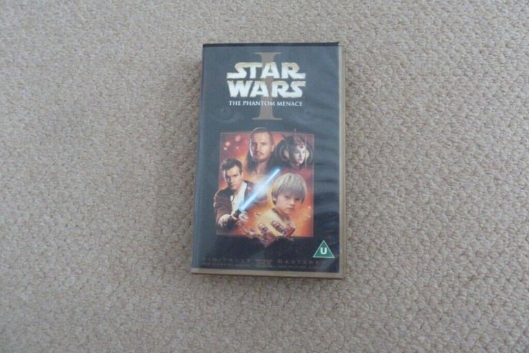 image for Star Wars Phantom Menace VHS Video Tape