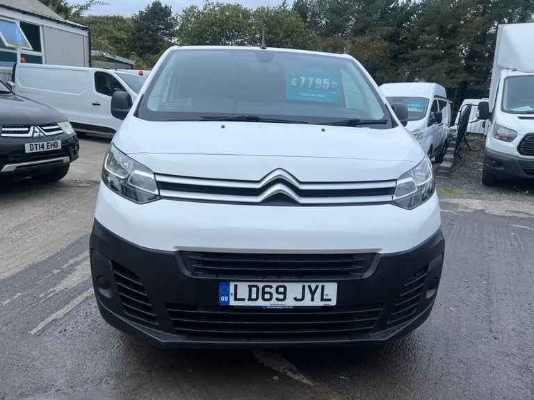 2019 Citroen Dispatch 1000 1.5 BlueHDi 100 Van Enterprise PANEL VAN Diesel Manual