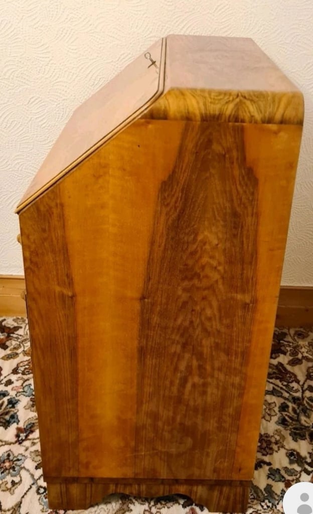 L. Serlin & Sons Walnut Bureau 