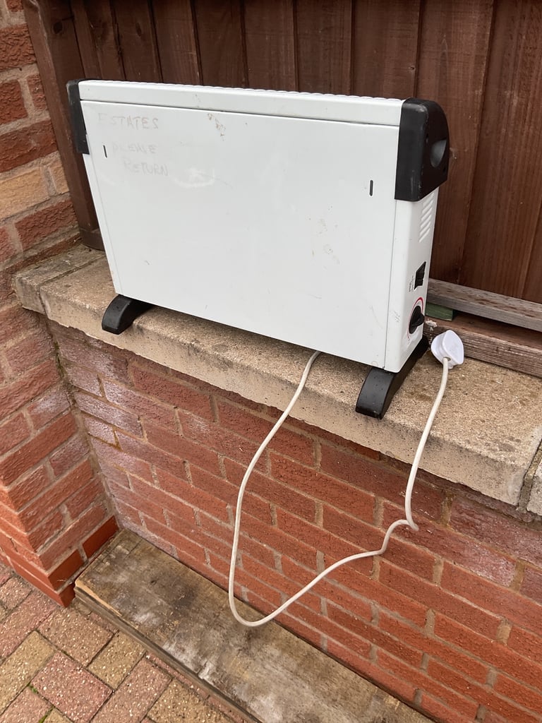 2 k w convector heater fully working two settings 