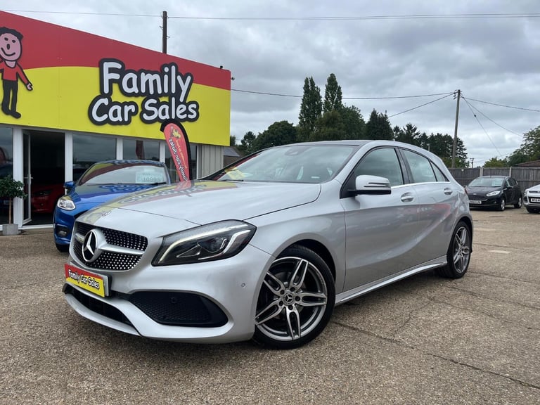 2018 MERCEDES-BENZ A180D AMG LINE 1 OWNER FULL SERVICE HISTORY LOW MILES