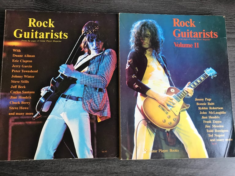 Rock Guitarists – Volumes l & ll – rare