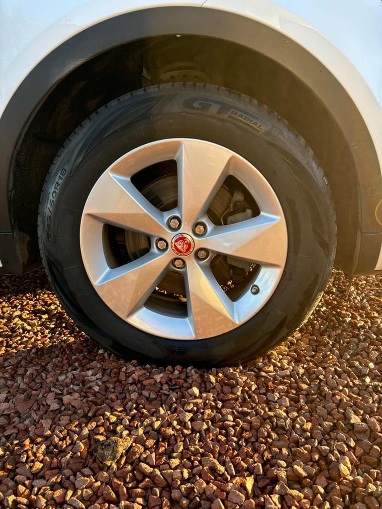 Jaguar E Pace Alloy Wheels with tyres set of 4 18” plus spare wheel