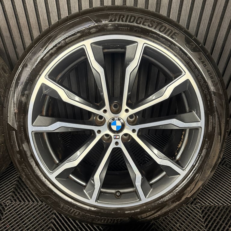 20'' GENUINE BMW X3 X4 G01 G02 699 M SPORT ALLOY WHEELS TYRES ALLOYS