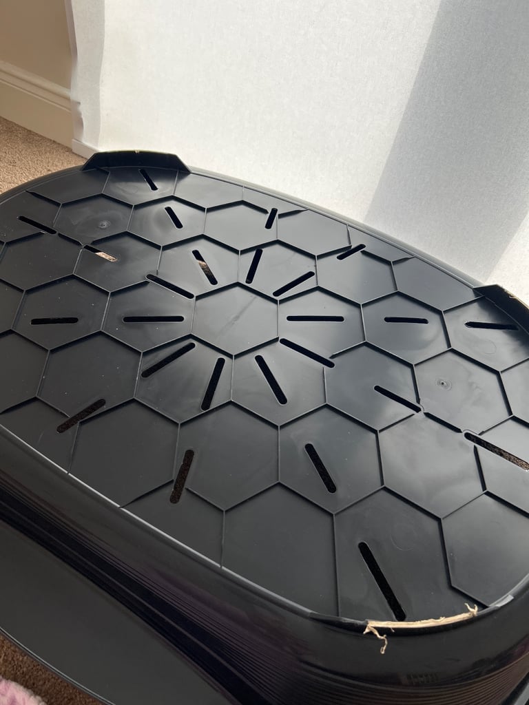 XL plastic dog bed 