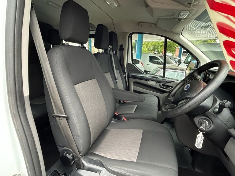 2022 22 FORD TRANSIT CUSTOM 2.0 300 ECOBLUE LEADER CREW VAN DOUBLE CAB 5DR DIESE