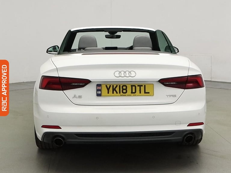 2018 Audi A5 Cabriolet 2.0 TFSI S line Convertible 2dr Petrol S Tronic Euro 6 (s/s) (190 ps) Conv...