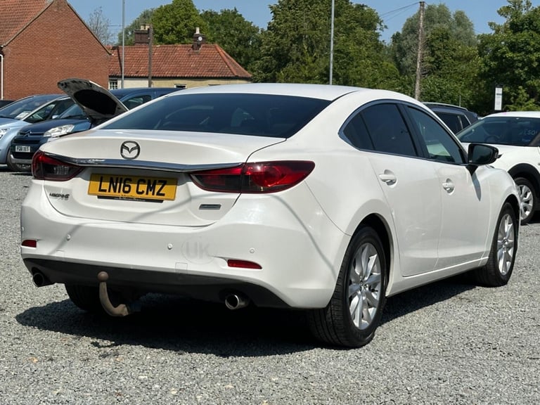 2016 Mazda 6 2.2L SKYACTIV D SE Diesel Manual 4 Door Saloon White