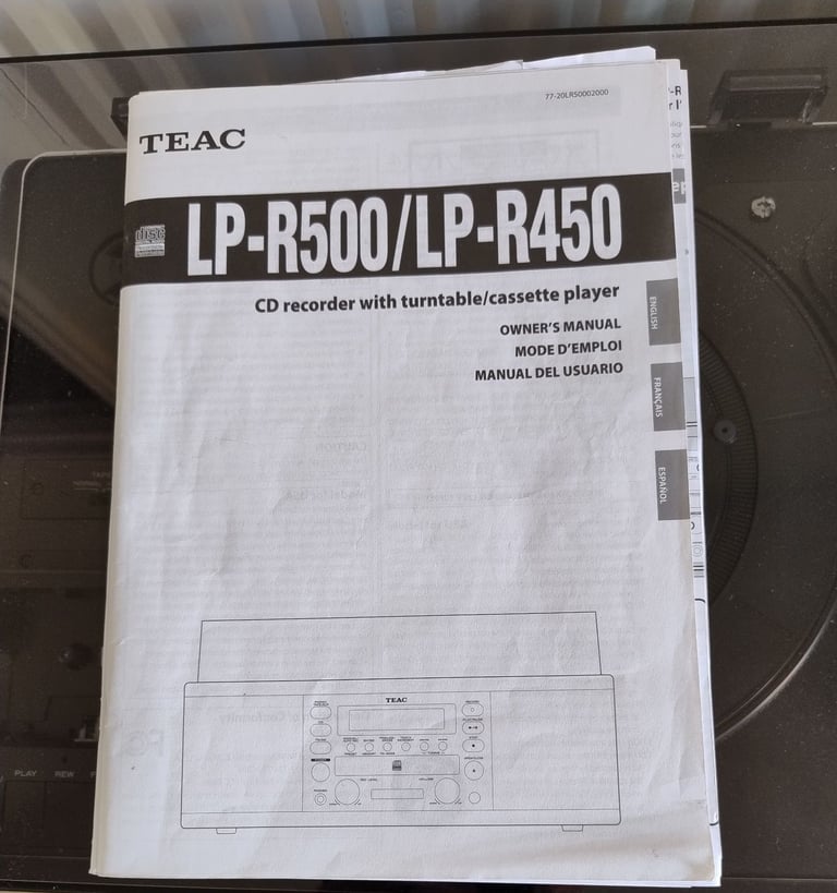 TEAC LP-R500 Record Player