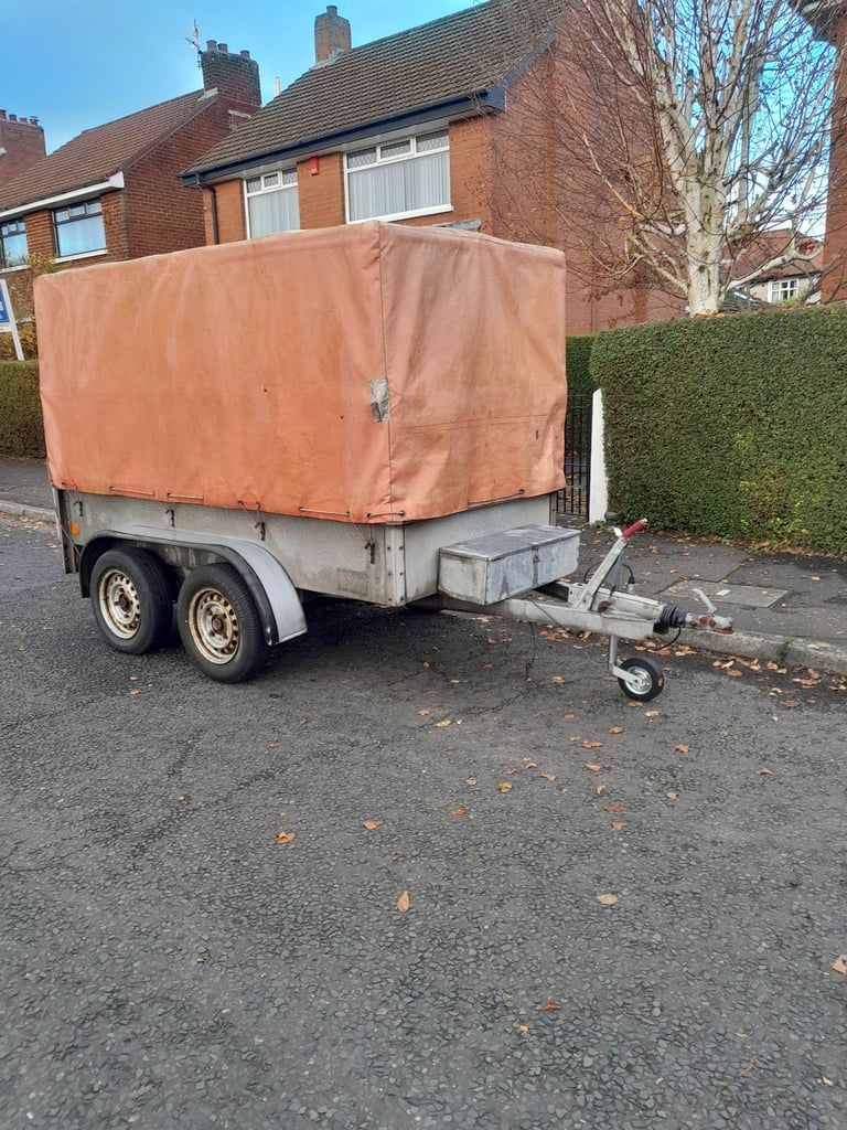 image for 4 wheel galvanised trailer 