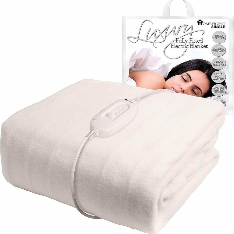 New Electric heated fitted mattress cover, 