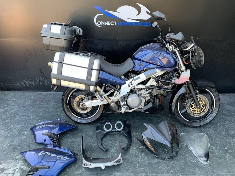 SUZUKI DL1000 VSTROM PROJECT BIKE HPI CLEAR