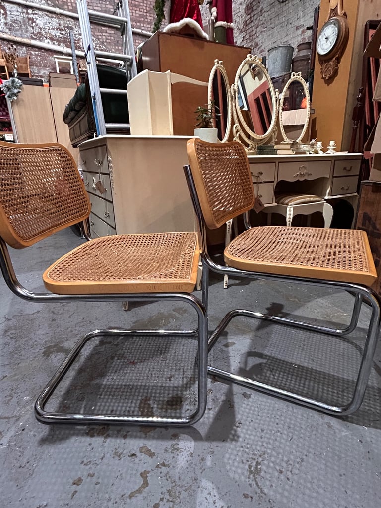 Two Marcel Breuer Cesca Chairs £100 Each