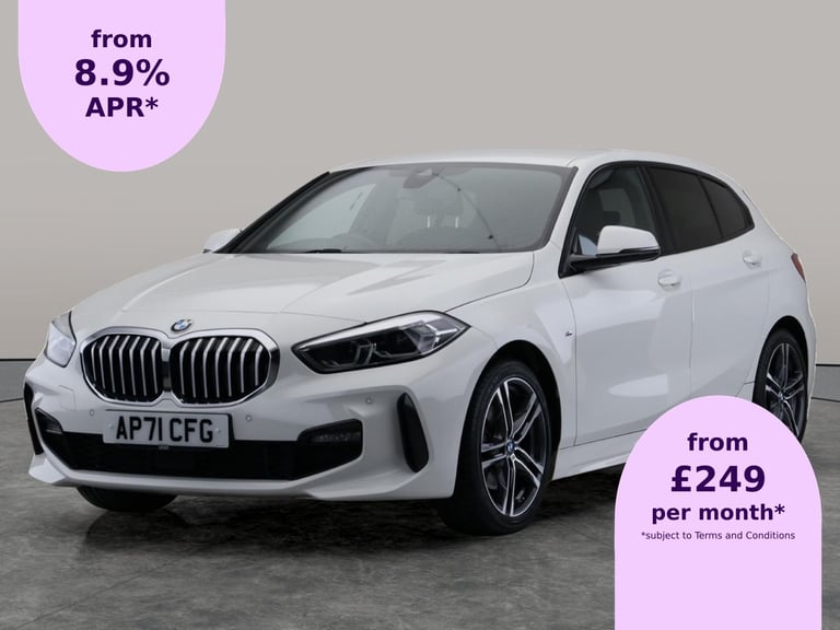 image for 2022 BMW 1 Series 1.5 118i M Sport (LCP) Hatchback 5dr Petrol Manual Euro 6 (s/s) (136 ps) -  Hat...