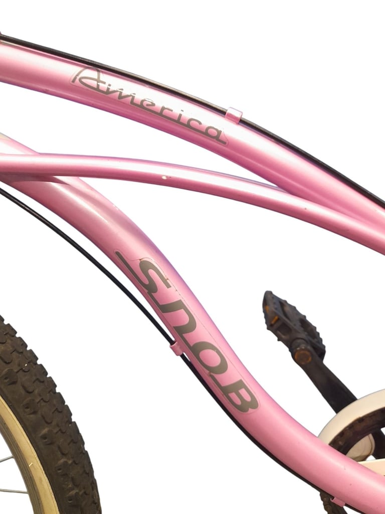 America Snob Ladies Bicycle with Basket and Back Penniers Rack - Student Discount Available