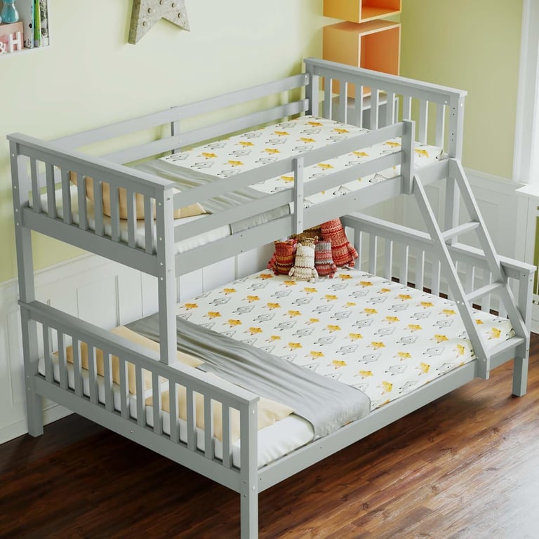 Double Bunk Bed (Wooden) With Mattress in Colindale, London Gumtree