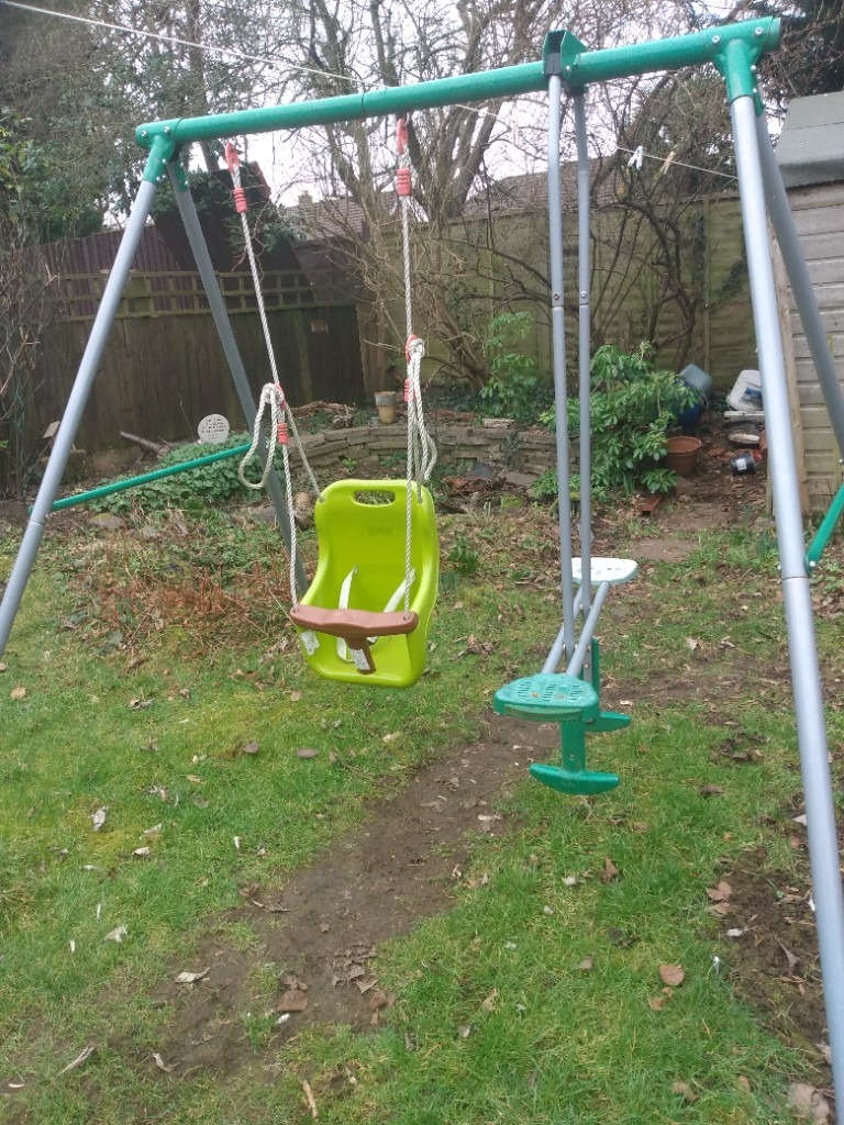 Children's outdoor swing set | in Oadby, Leicestershire | Gumtree