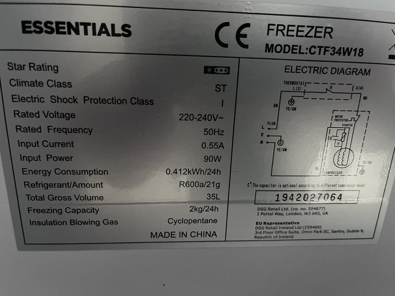 Mini Freezer