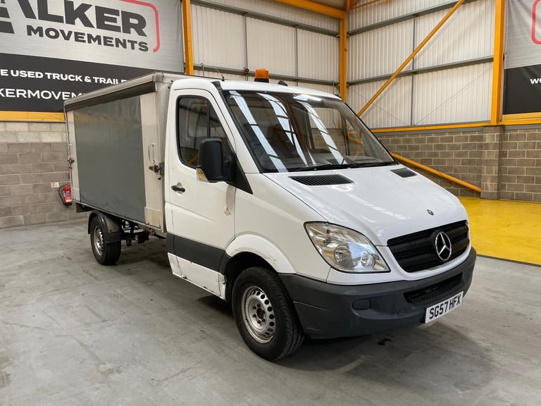 MERCEDES BENZ SPRINTER 311 CDI 3.5 TONNE, EURO 4 CURTAINSIDER - 2008 - SG57 HFX
