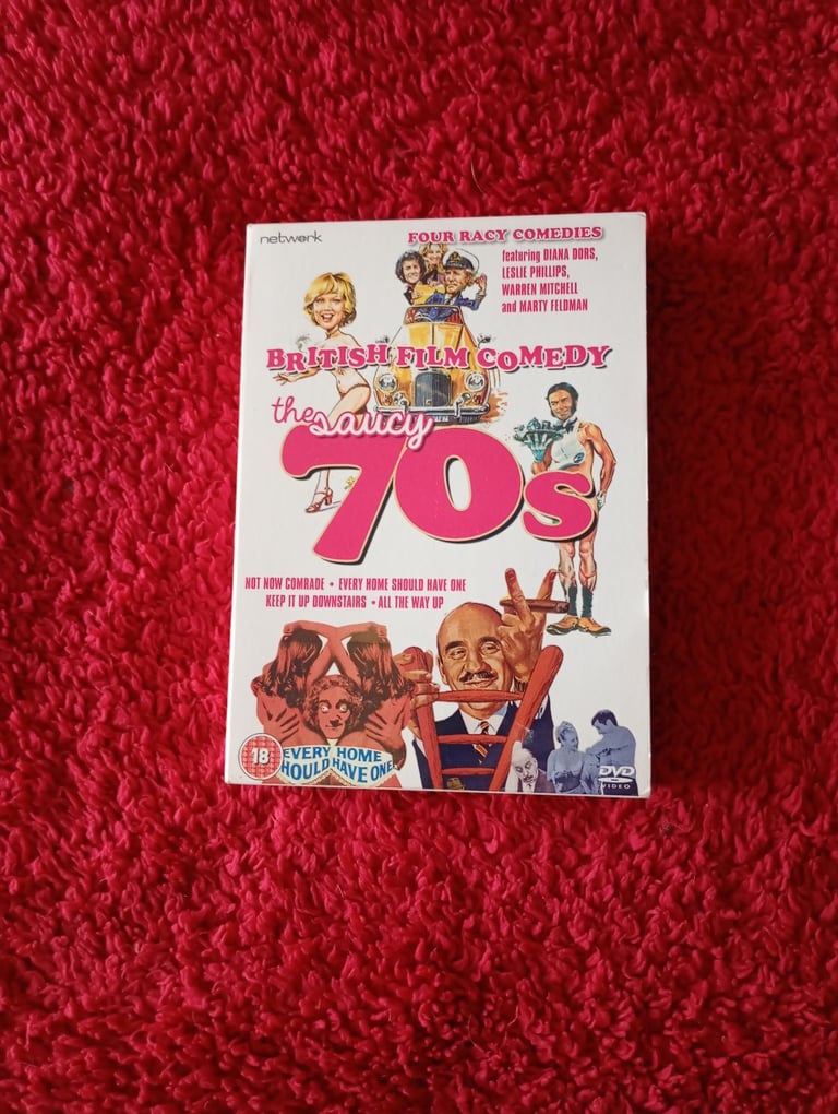 image for The saucy 70's , British FIlm Comedy, Four racy Comedies. £7 ono